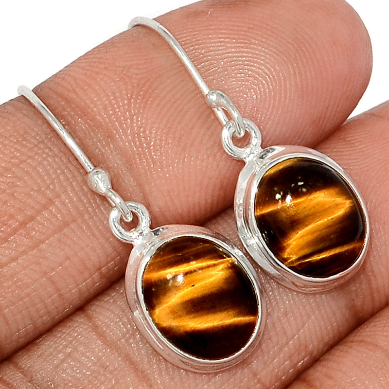 1.2" Tiger Eye Earrings - TEYE863