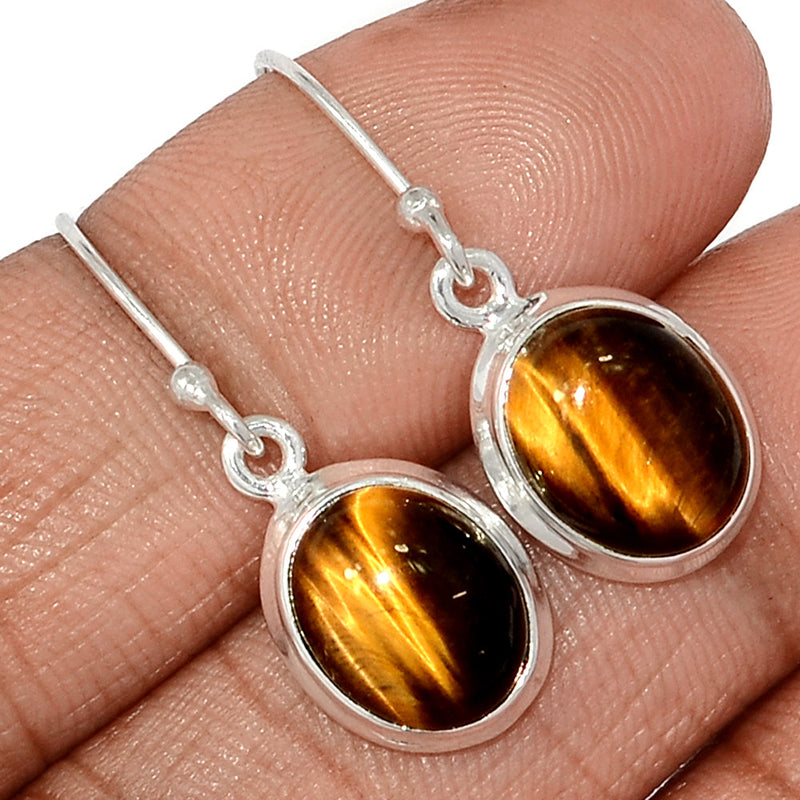 1.2" Tiger Eye Earrings - TEYE886