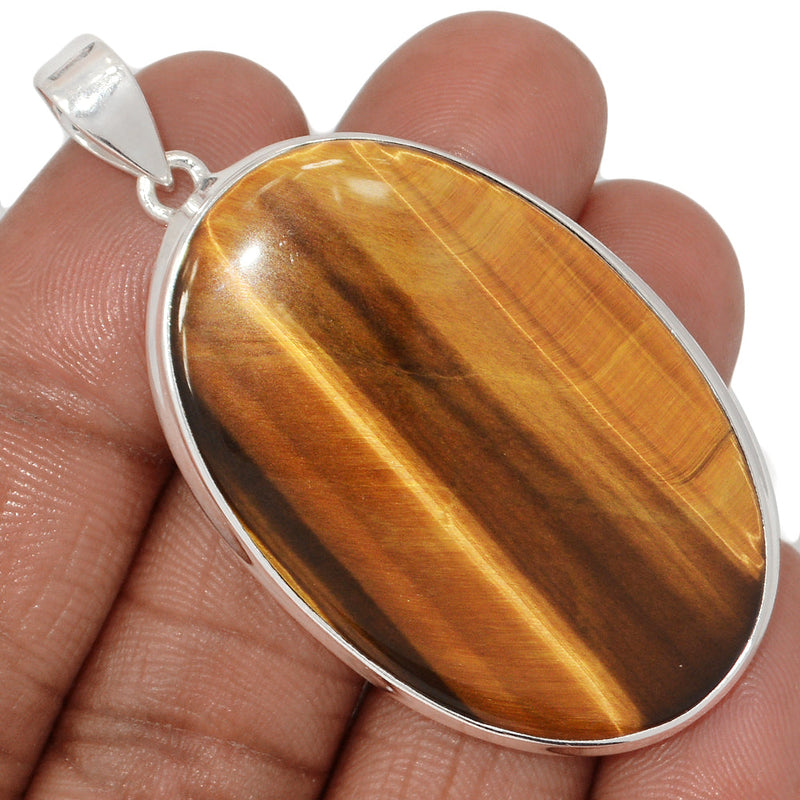 2.2" Extra Large - Tiger Eye Pendants - TEYP2167