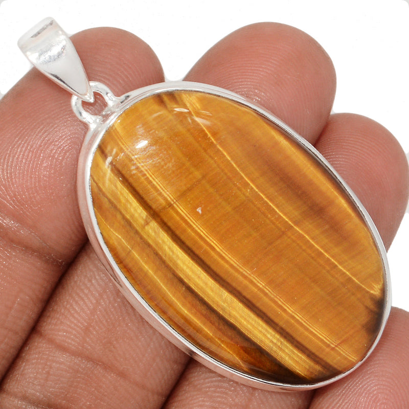 2" Extra Large - Tiger Eye Pendants - TEYP2168