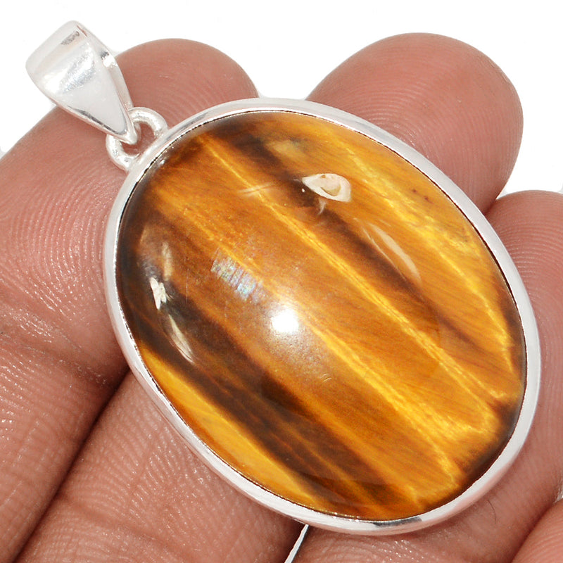 1.7" Extra Large - Tiger Eye Pendants - TEYP2172