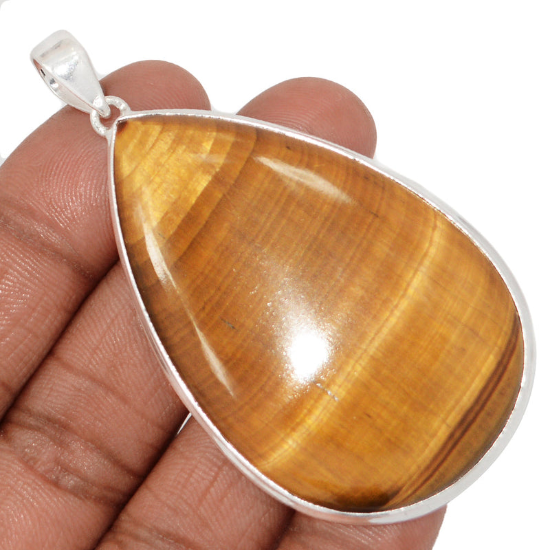 2.7" Extra Large - Tiger Eye Pendants - TEYP2174