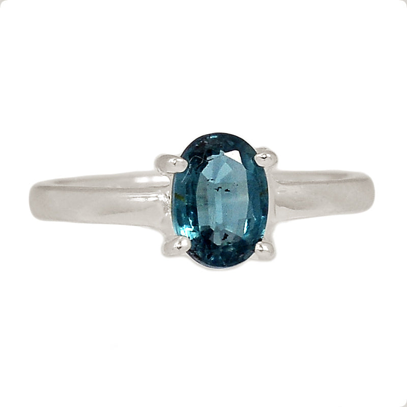 Claw - Teal Blue Kyanite Faceted Ring - TKFR190