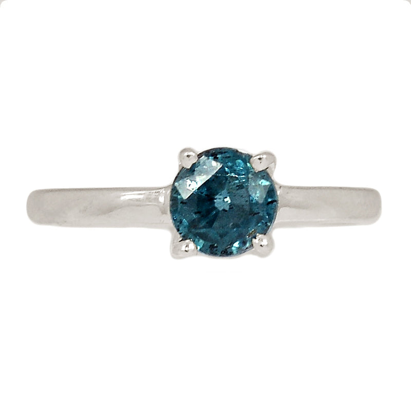 Claw - Teal Blue Kyanite Faceted Ring - TKFR193