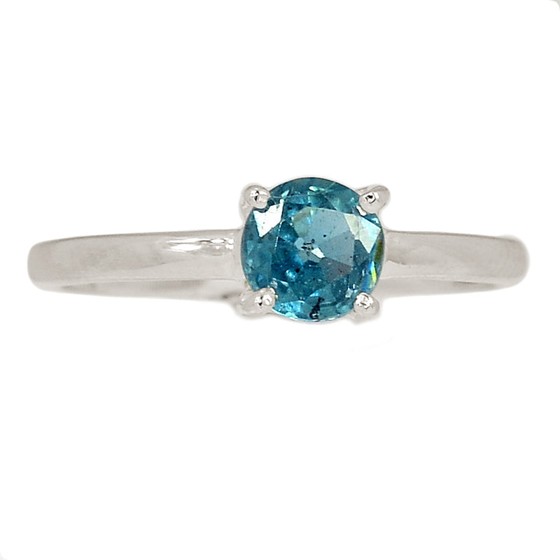 Claw - Teal Blue Kyanite Faceted Ring - TKFR197