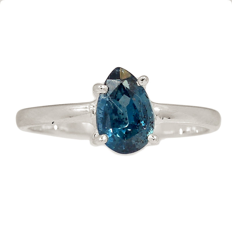 Claw - Teal Blue Kyanite Faceted Ring - TKFR208