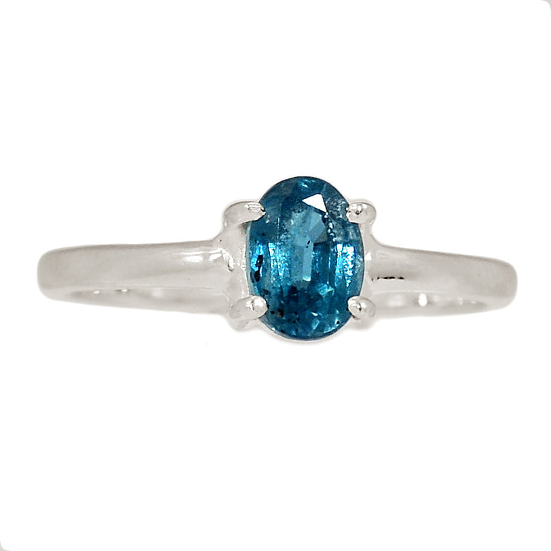 Claw - Teal Blue Kyanite Faceted Ring - TKFR210