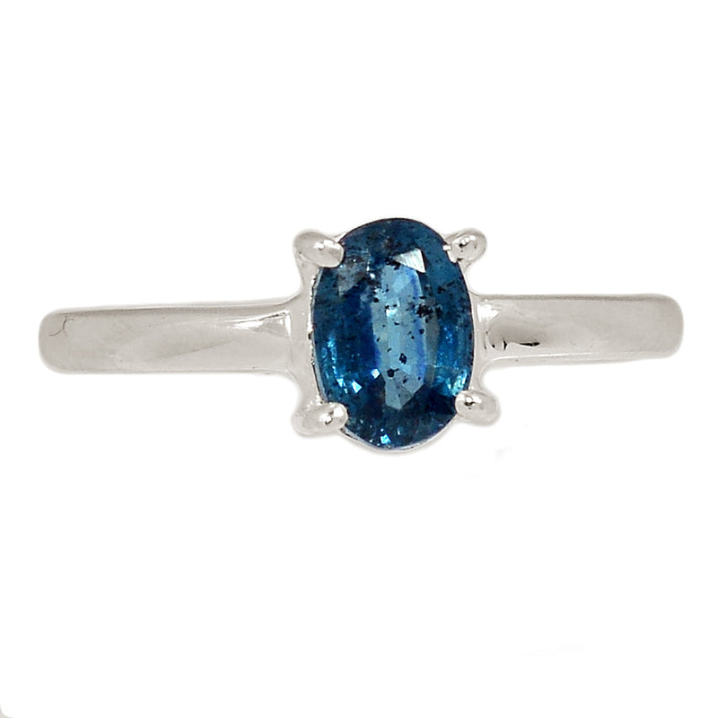 Claw - Teal Blue Kyanite Faceted Ring - TKFR221