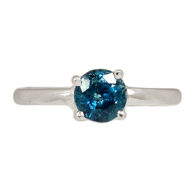 Claw - Teal Blue Kyanite Faceted Ring - TKFR222