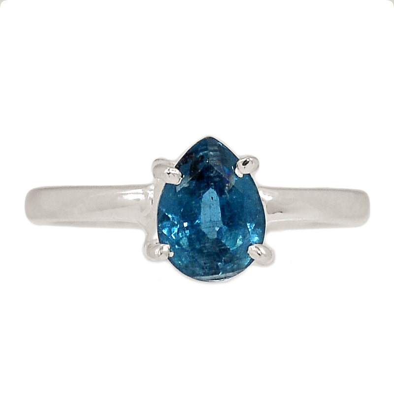 Claw - Teal Blue Kyanite Faceted Ring - TKFR240