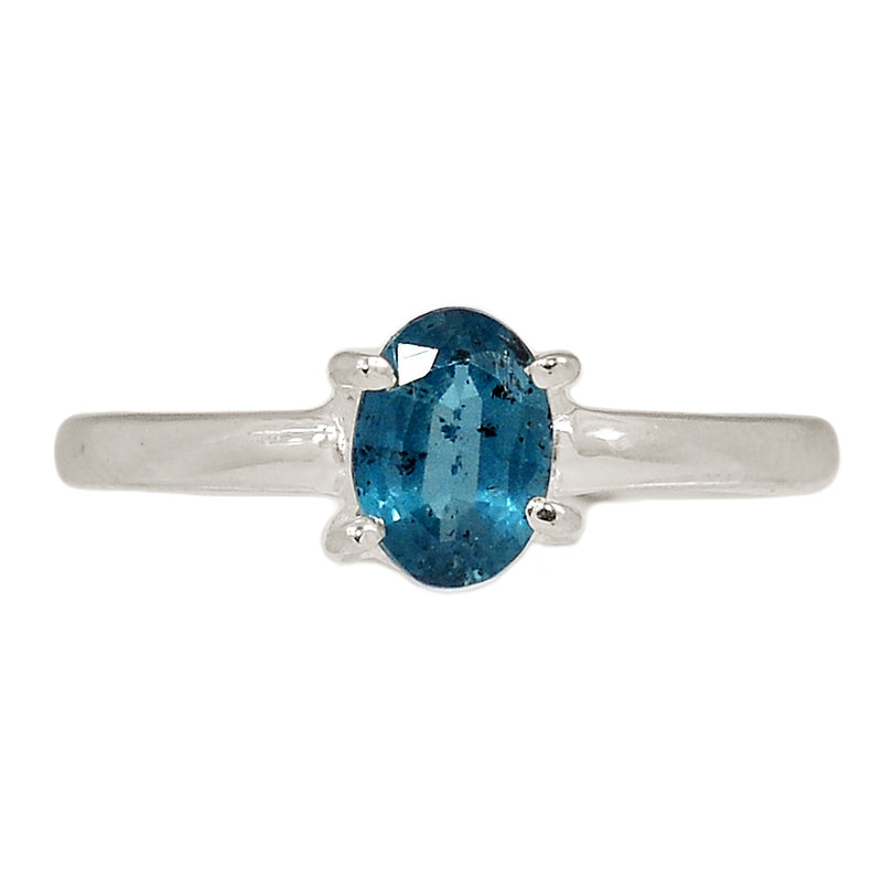 Claw - Teal Blue Kyanite Faceted Ring - TKFR245