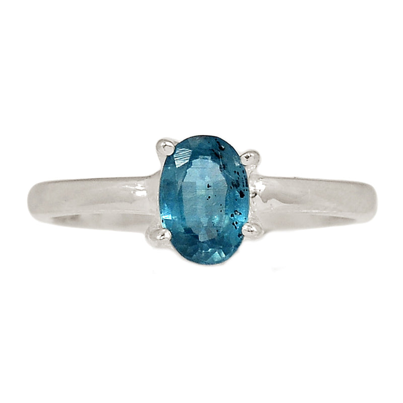 Claw - Teal Blue Kyanite Faceted Ring - TKFR249