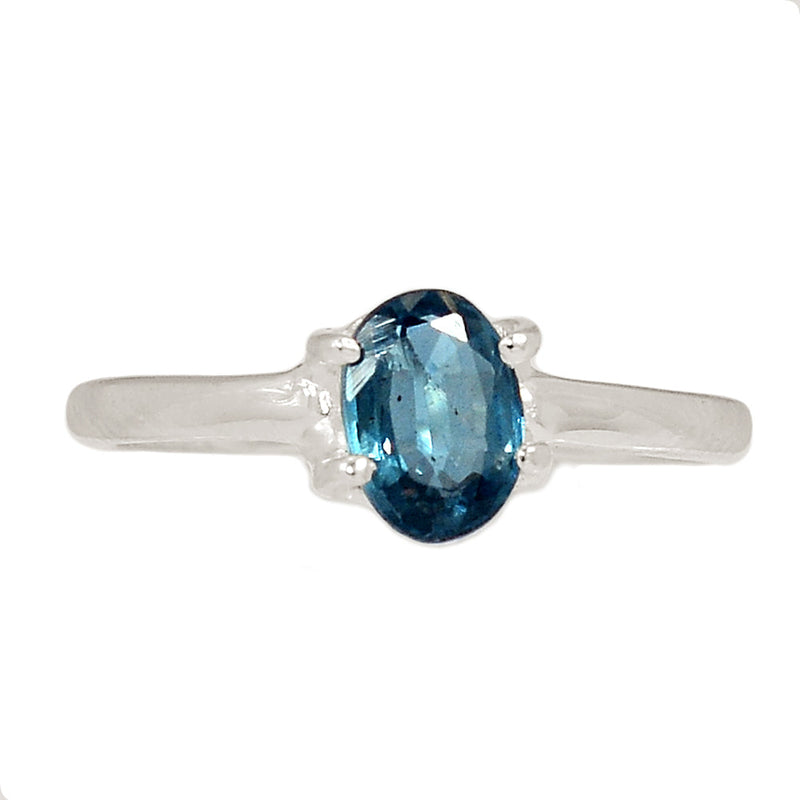 Claw - Teal Blue Kyanite Faceted Ring - TKFR250