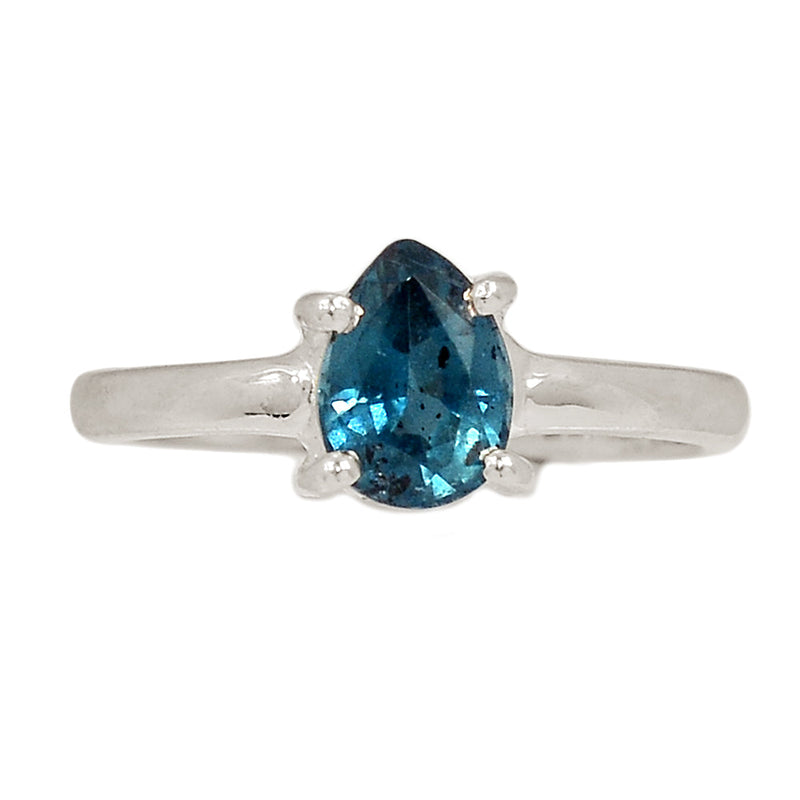 Claw - Teal Blue Kyanite Faceted Ring - TKFR268