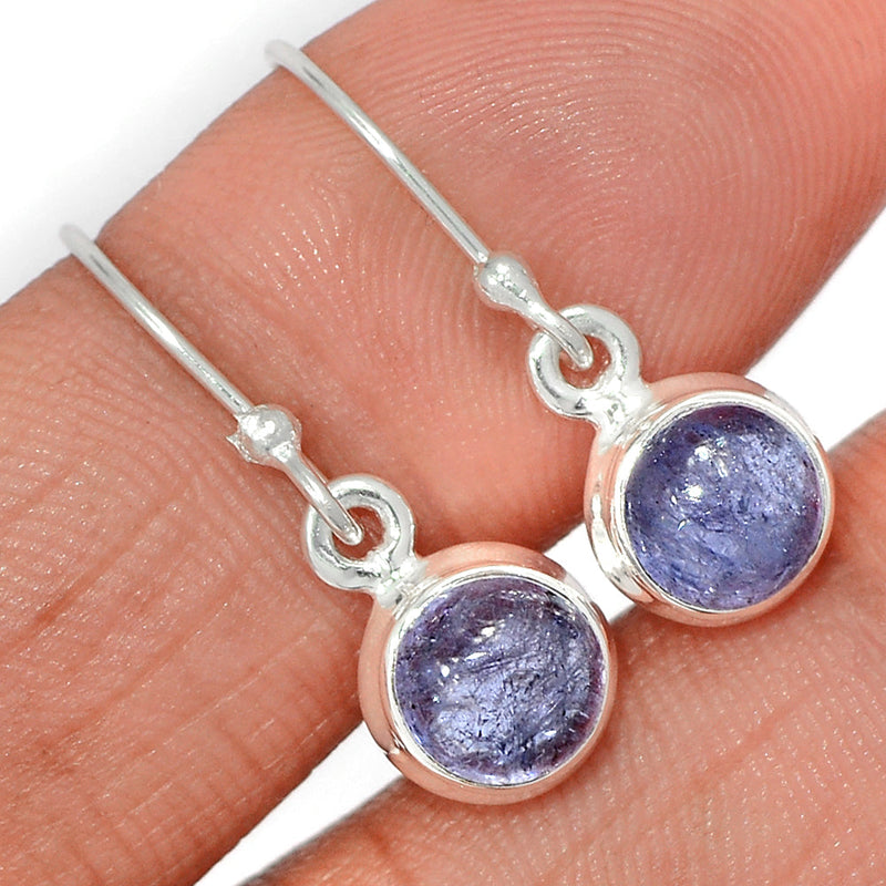 1" Tanzanite Earrings - TNZE187