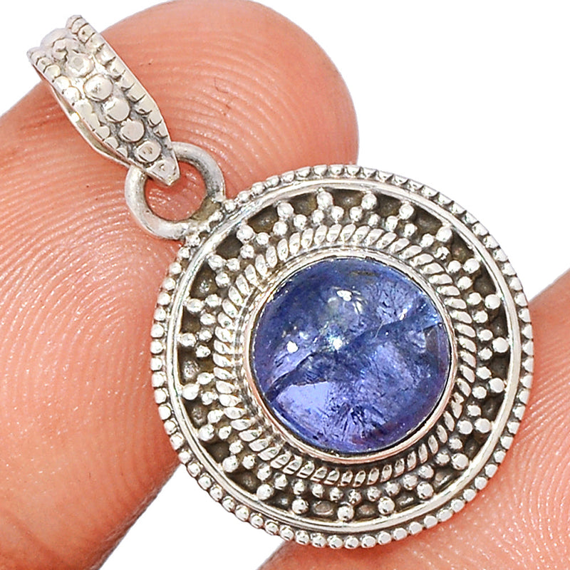 1.1" Fine Filigree - Tanzanite Pendants - TNZP956