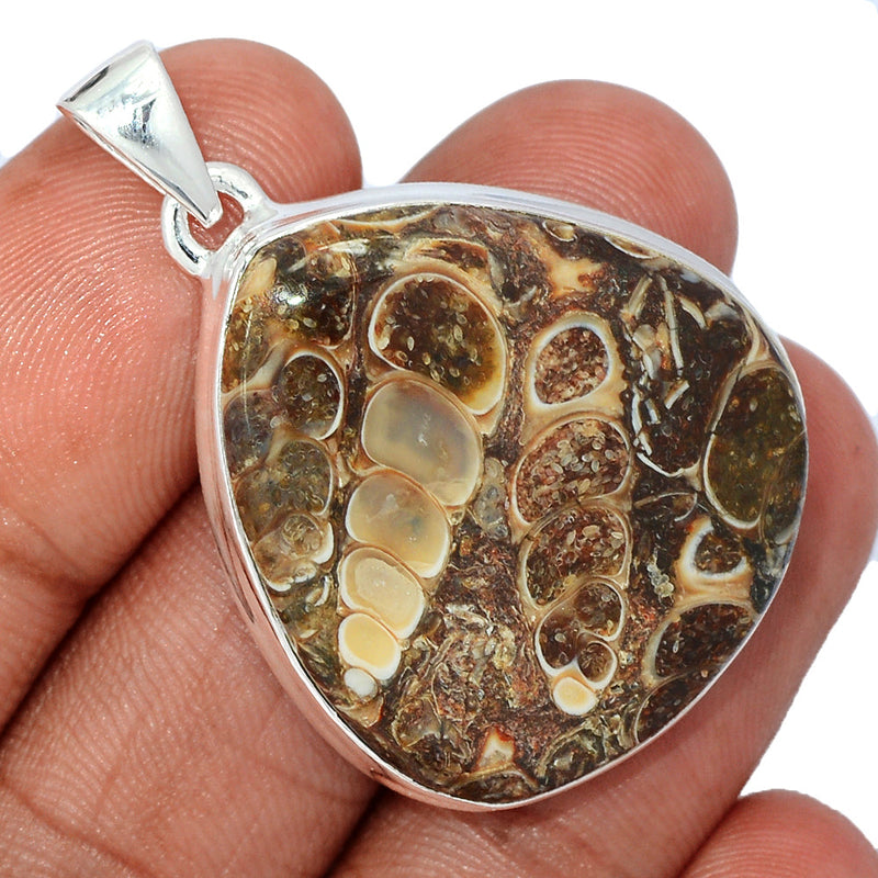 1.6" Turtella Jasper Pendants - TTJP753