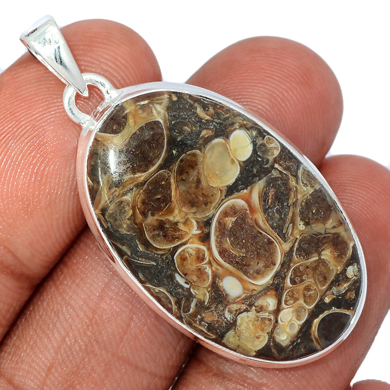 1.7" Turtella Jasper Pendants - TTJP755