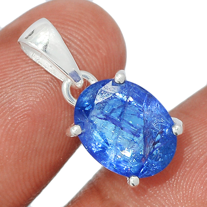 0.8" Claw - Tanzanite Faceted Pendants - TZFP53