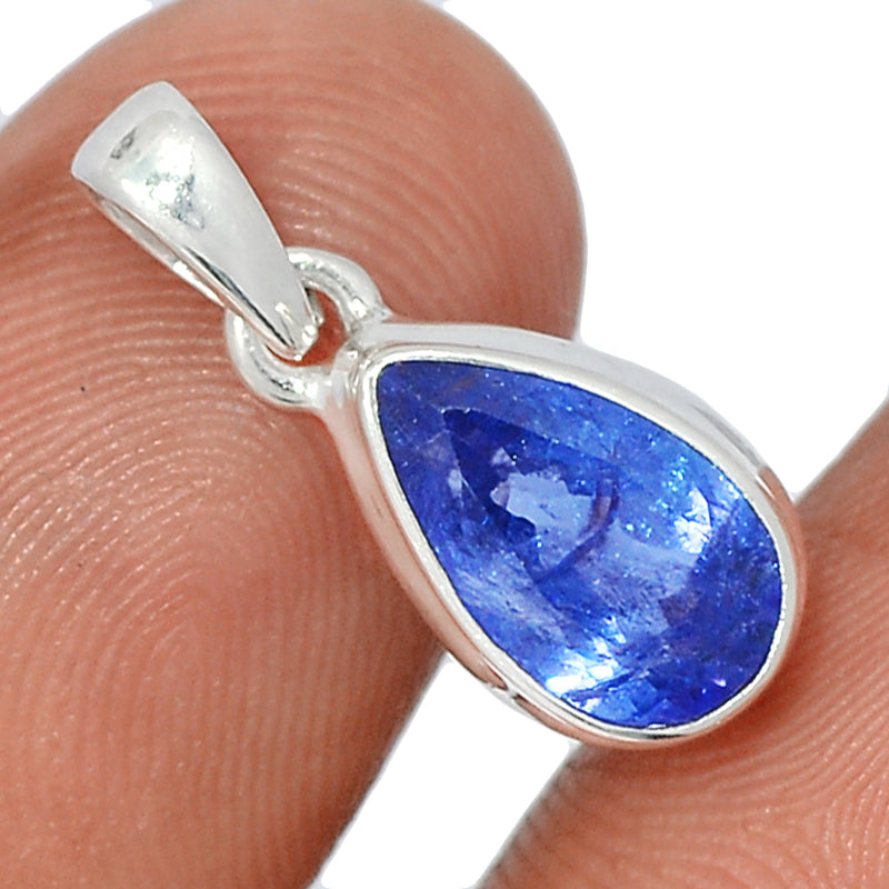 0.8" Tanzanite Faceted Pendants - TZFP59