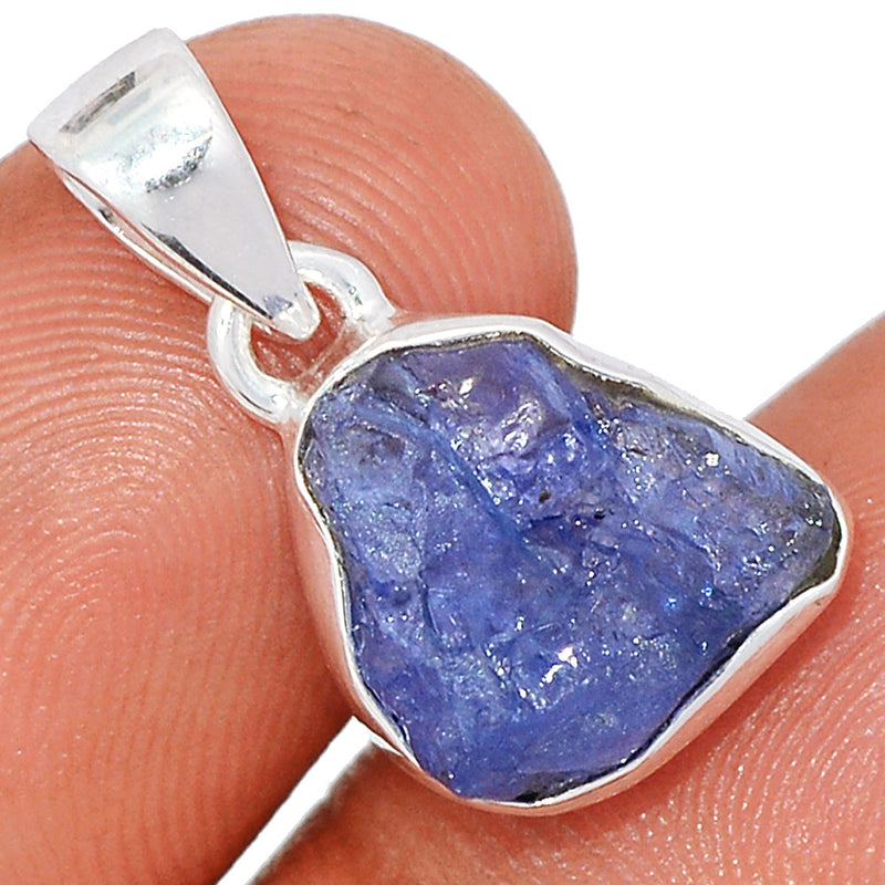 0.8" Tanzanite Rough Pendants - TZRP804