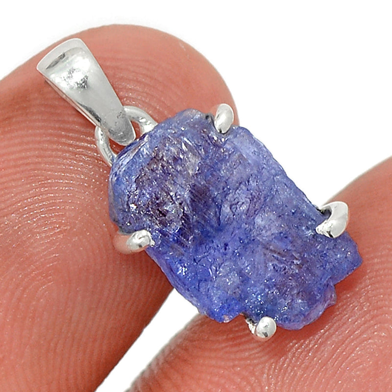 0.8" Claw - Tanzanite Rough Pendants - TZRP819