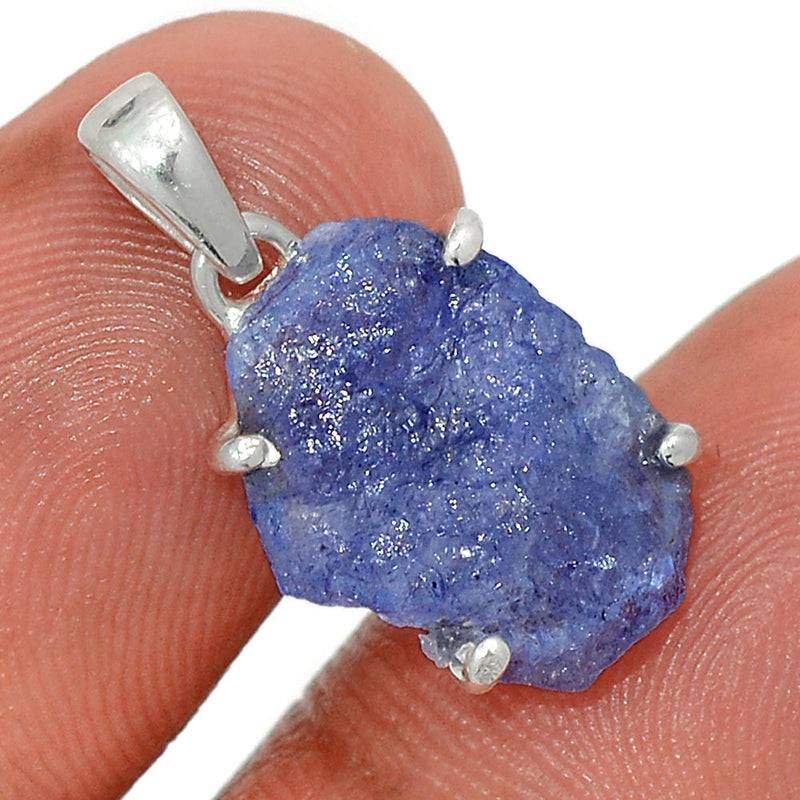 0.8" Claw - Tanzanite Rough Pendants - TZRP820