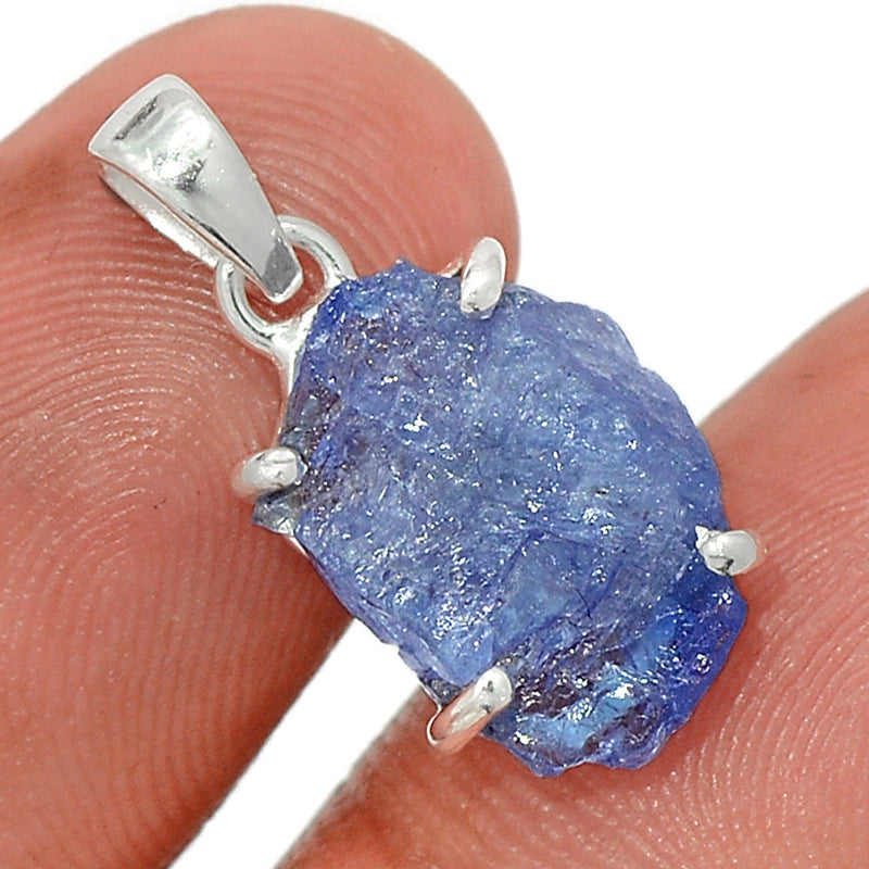 0.8" Claw - Tanzanite Rough Pendants - TZRP830