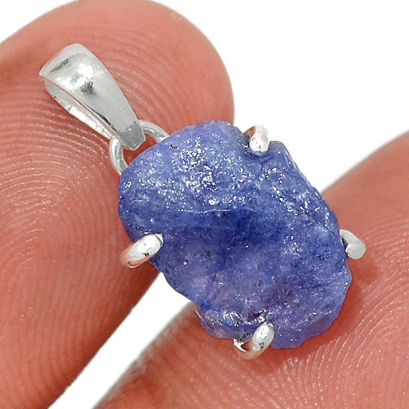 0.8" Claw - Tanzanite Rough Pendants - TZRP836