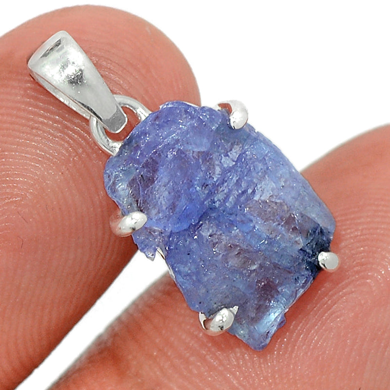 0.8" Claw - Tanzanite Rough Pendants - TZRP838