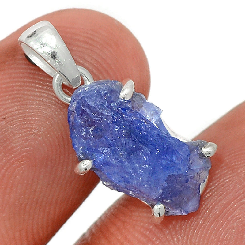 0.8" Claw - Tanzanite Rough Pendants - TZRP839