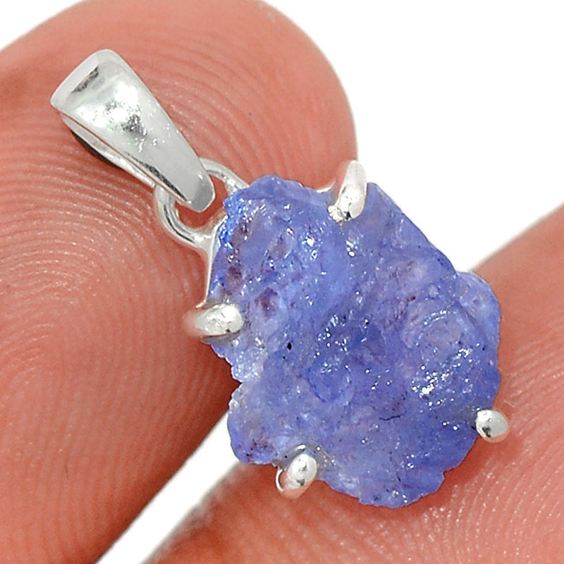 0.8" Claw - Tanzanite Rough Pendants - TZRP846