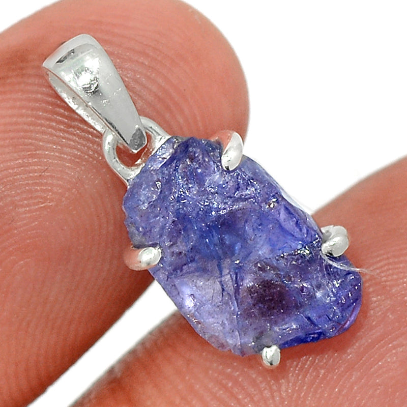 0.8" Claw - Tanzanite Rough Pendants - TZRP847