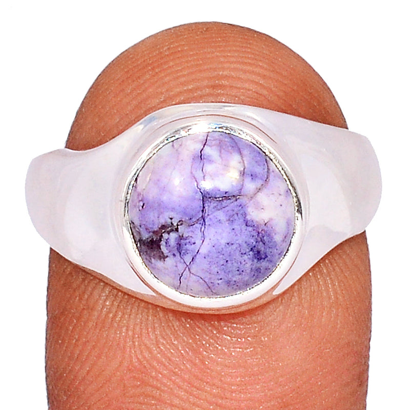 Solid - Violet Flame Opal Ring - VFOR430