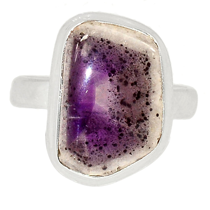 Atomic Trapiche Amethyst Slice Ring - ALCR712