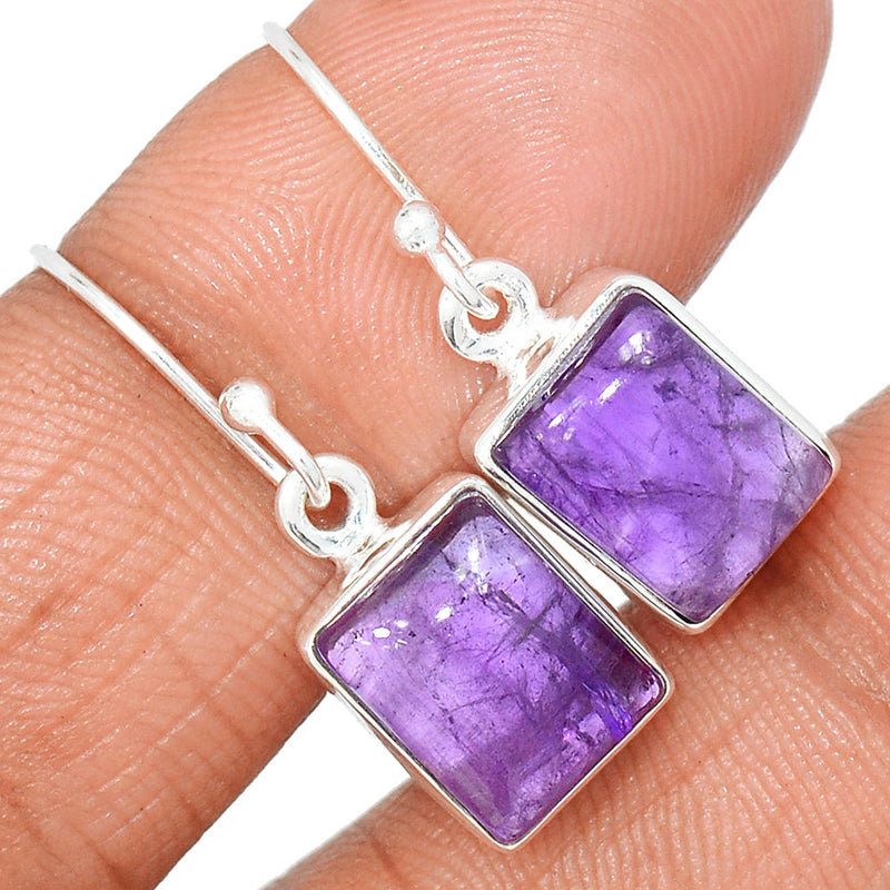 1.1" Amethyst Earrings - AMCE1233