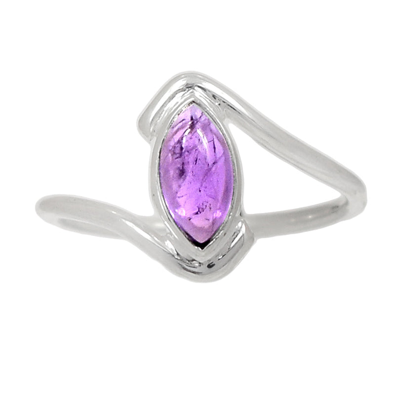 Small Plain - Amethyst Ring - AMCR2895