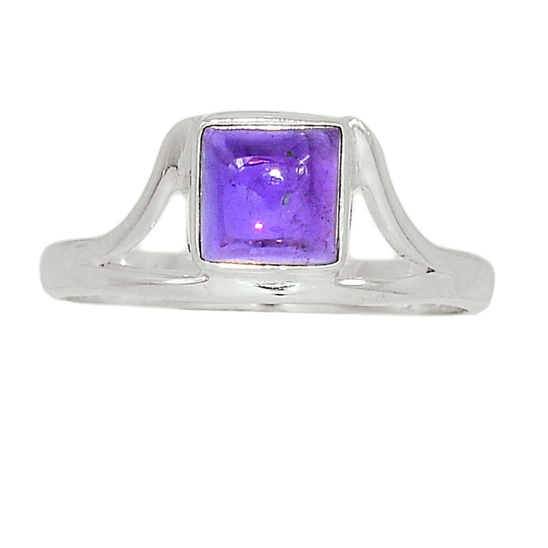 Small Plain - Amethyst Ring - AMCR3212