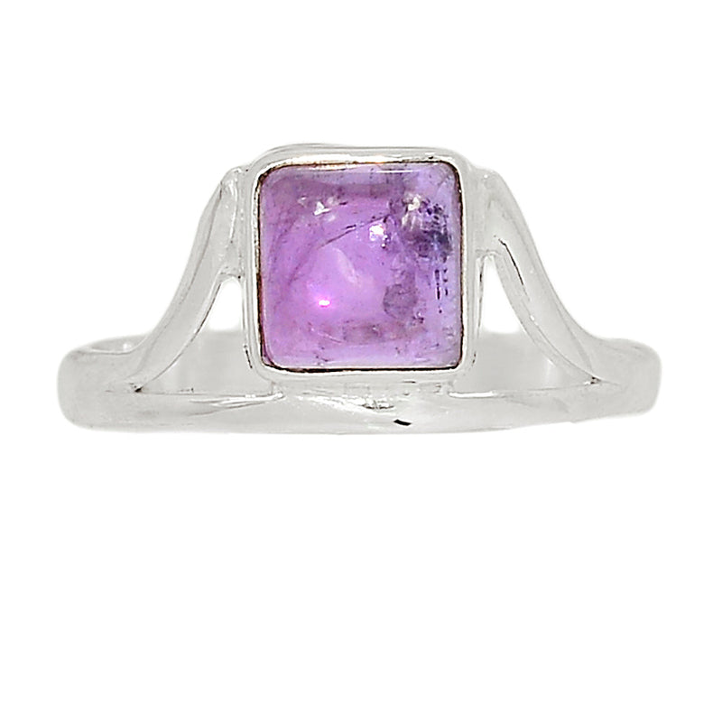 Small Plain - Amethyst Ring - AMCR3225