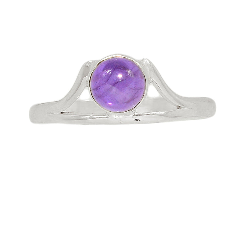 Small Plain - Amethyst Ring - AMCR3239