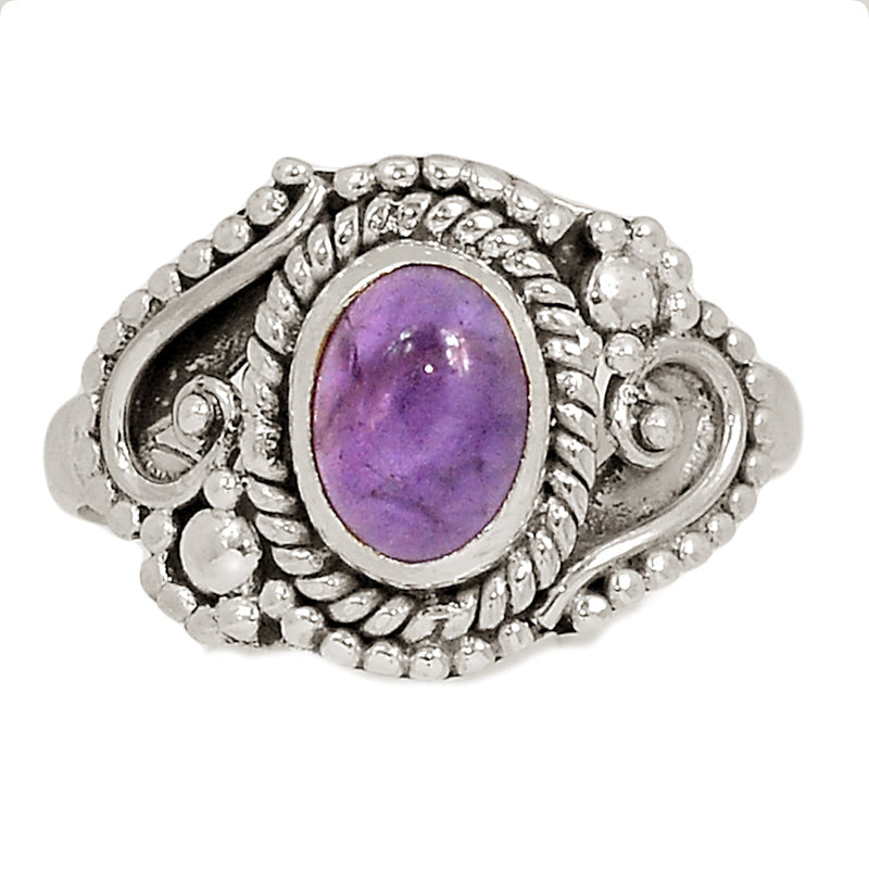 Small Filigree - Amethyst Ring - AMCR3379