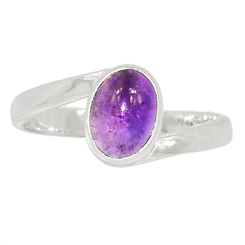 Small Plain - Amethyst Ring - AMCR3384