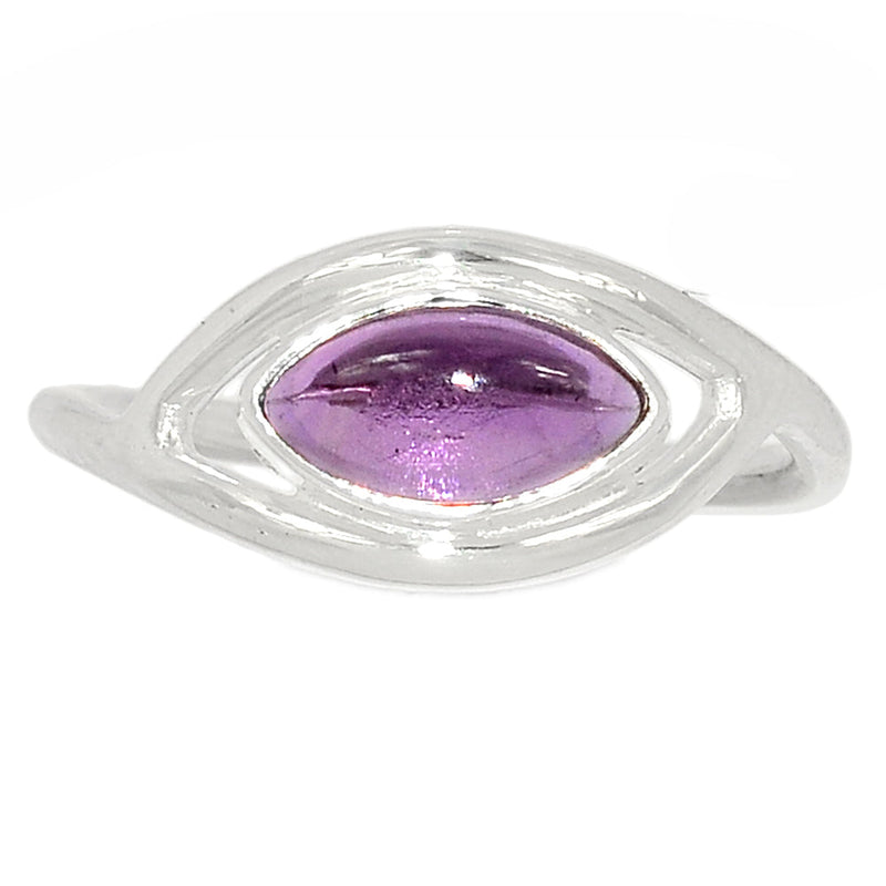 Small Plain - Amethyst Ring - AMCR3389