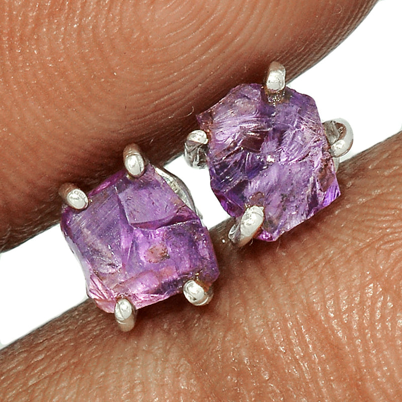 Claw - Amethyst Rough Studs - AMRS363