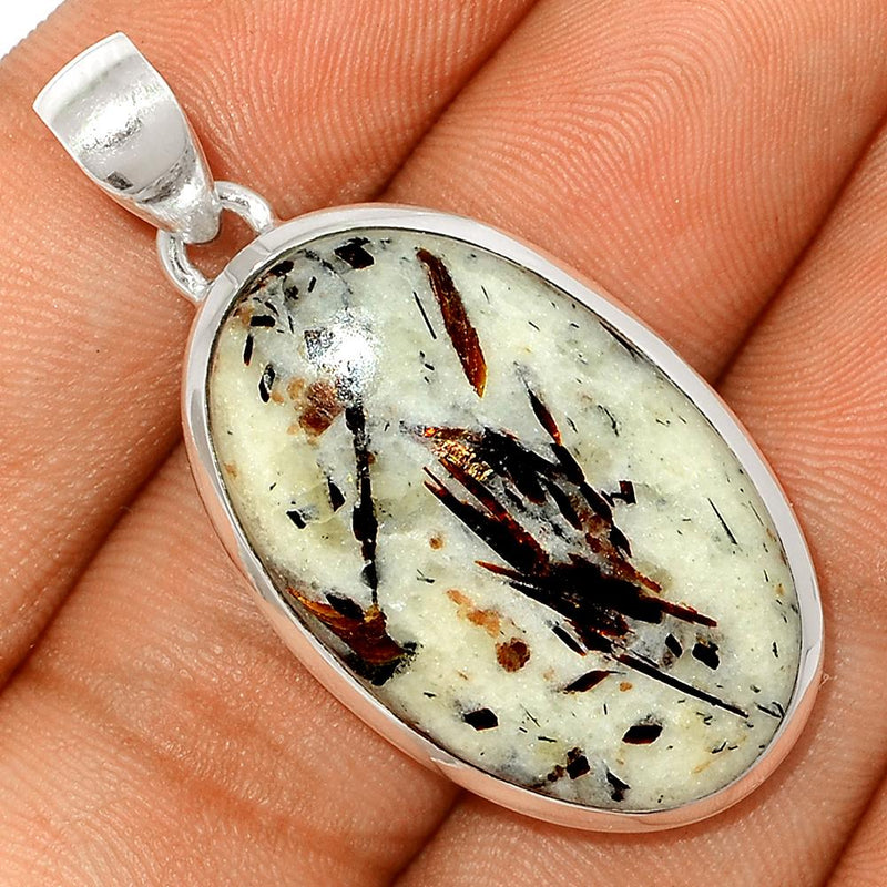 1.7" Astrophyllite Cabochon Pendants - APCP265