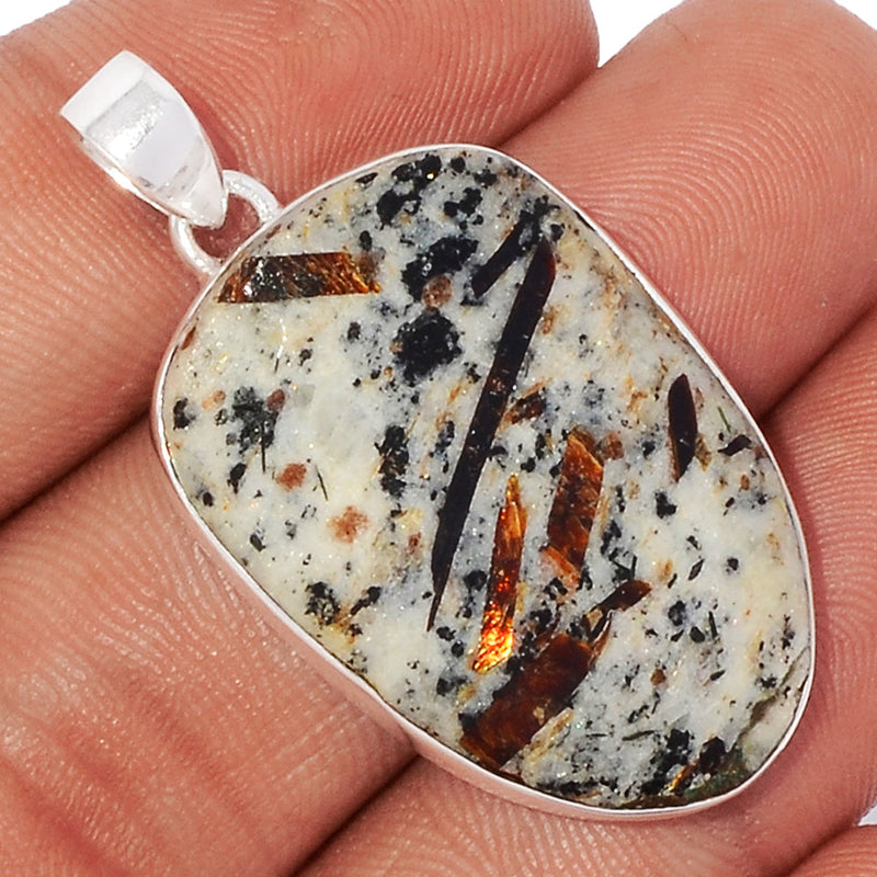 1.6" Astrophyllite Cabochon Pendants - APCP283