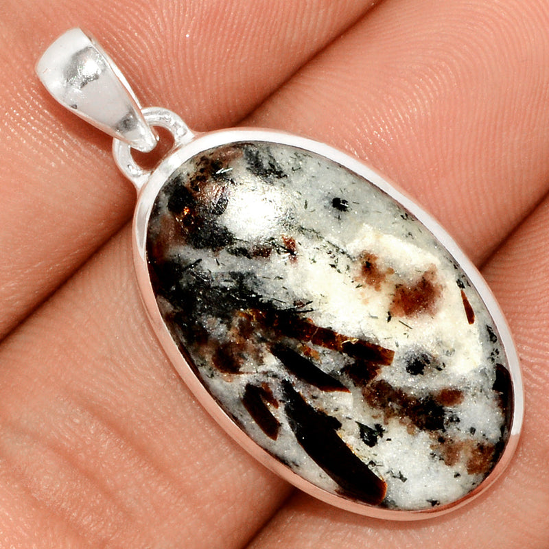 1.5" Astrophyllite Cabochon Pendants - APCP342