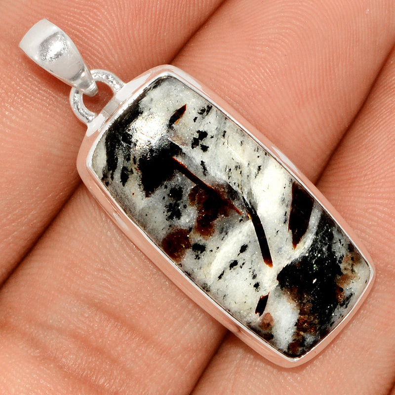 1.5" Astrophyllite Cabochon Pendants - APCP348