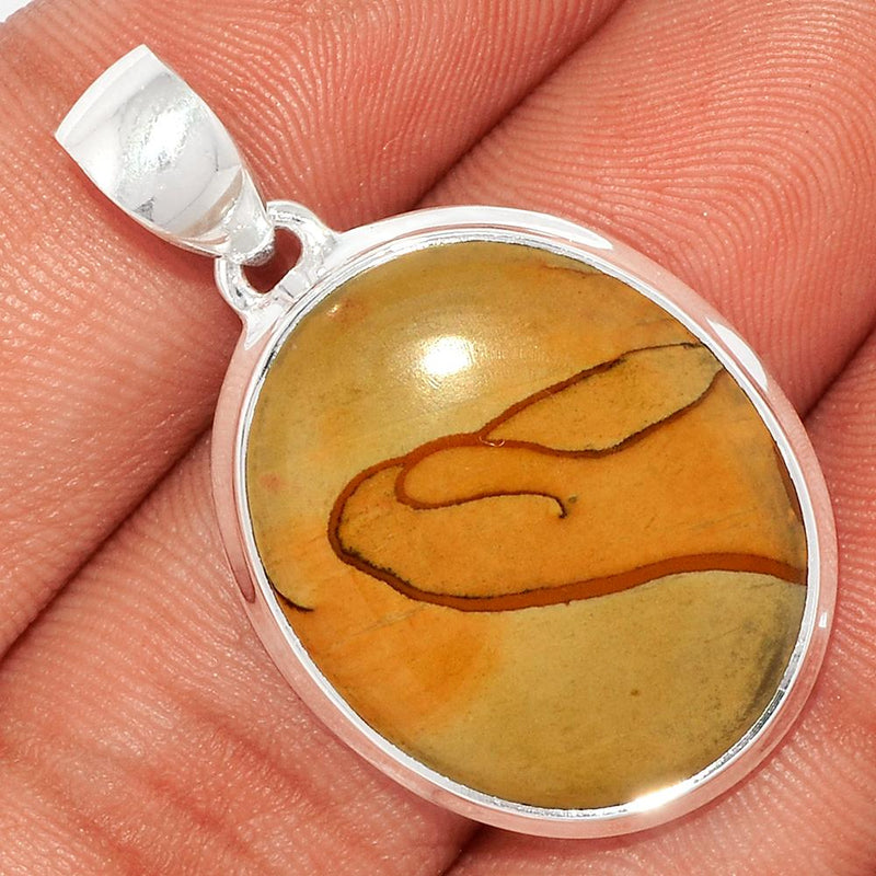 1.5" American Picture Jasper Pendants - APJP81