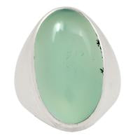 Aqua Chalcedony Ring - AQCR496